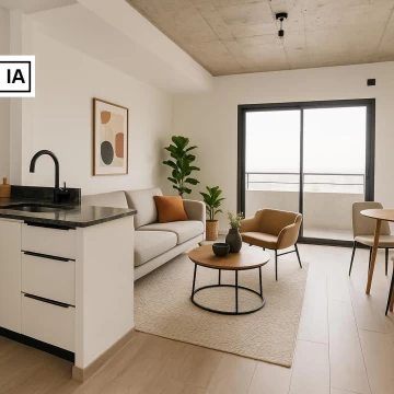 Venta Departamento 2 ambientes a Estrenar con Balcón corrido Villa Urquiza