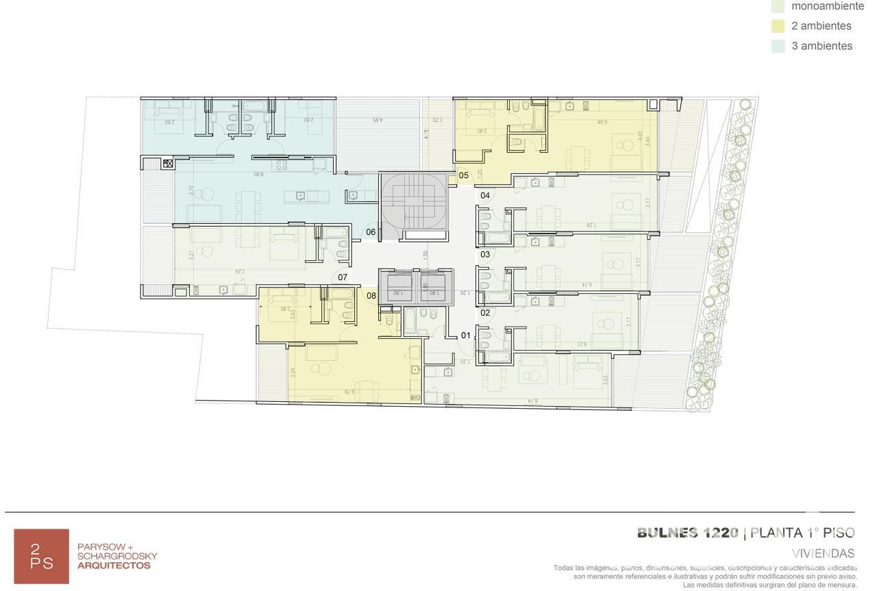 plano planta piso 1