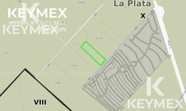 CHACRA VENTA 8 HECTAREAS ZONA DE BARRIOS CERRADOS