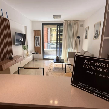 Departamento primium en el centro de Rosario un dormi con amenities.