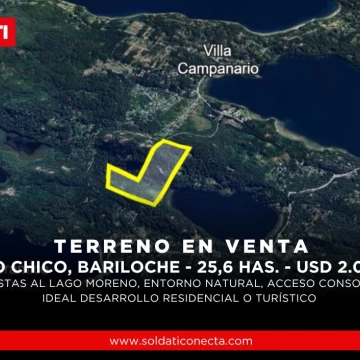 Terreno en Venta - Bariloche