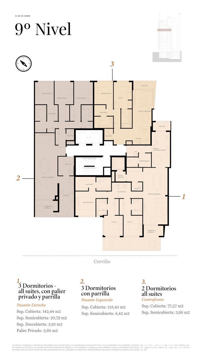 plano planta piso 9