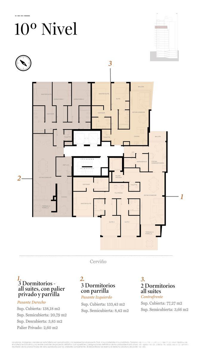 plano planta piso 10