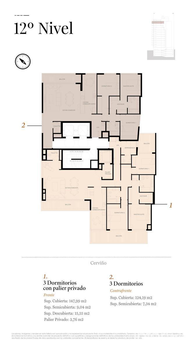 plano planta piso 12