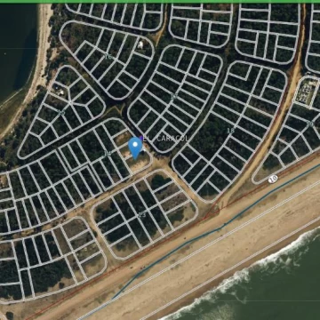 VENTA TERRENO 1700 m Edificables en LAGUNA GARZÓN - EL CARACOL, ROCHA