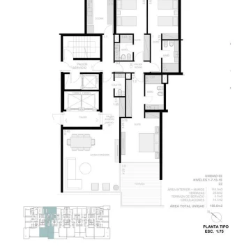 Departamento - Playa Mansa