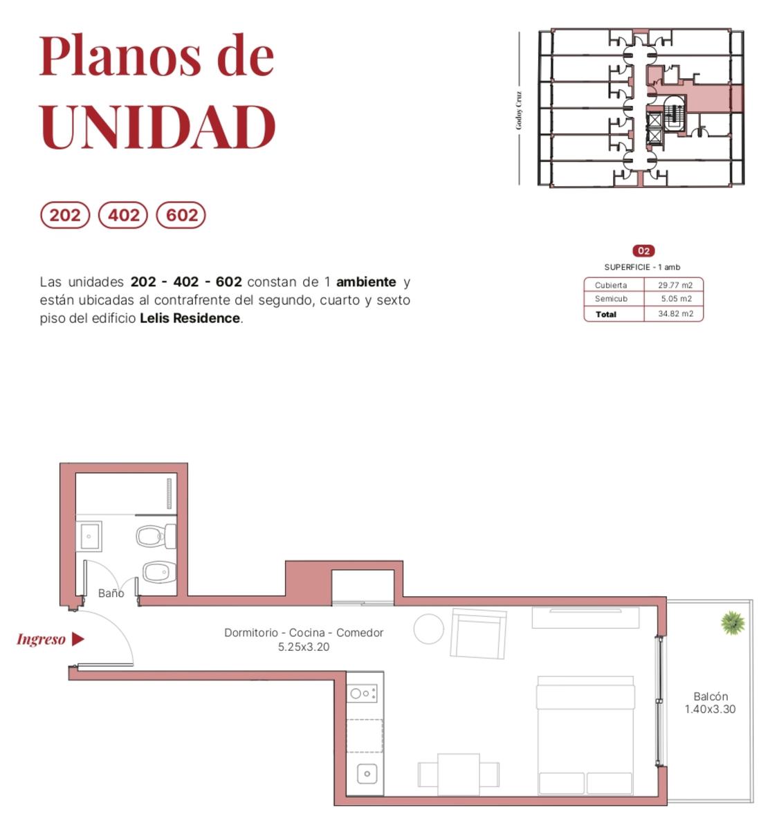 Monoambiente en Construcción en Palermo Soho. - 2