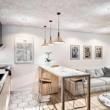 Venta Apartamento DUPLEX de 2 dormitorios con Balcón y Parrillero en Tres Cruces