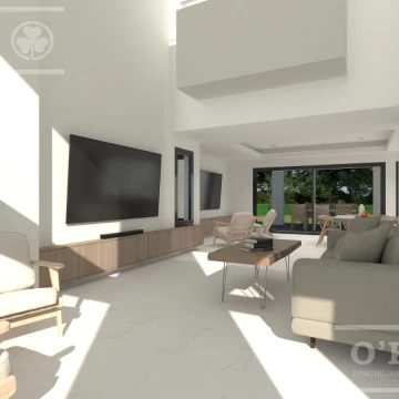 Casa en venta a estrenar de cuatro ambientes sobre un lote central en Villalobos - Pueblos del Plata