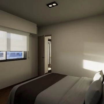 Departamento en venta de 1 dormitorio en barrio Martin, Rosario