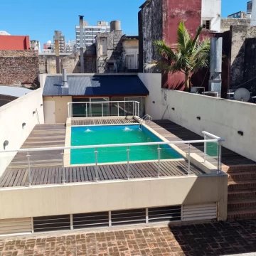 Alquiler  Departamento Rosario Monoambiente  amplio balcón Pileta Quincho
