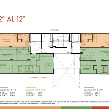 Venta departamento 1 ambiente con balcón en Palermo Hollywood