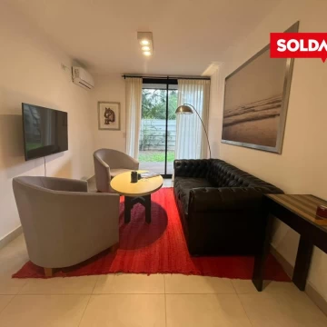 Departamento en  venta en Green Land Pilar - tres ambientes - con jardín