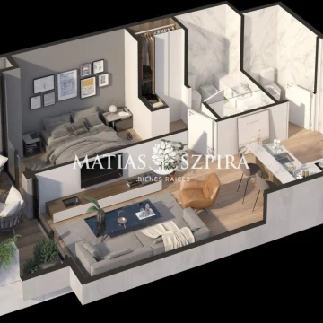 Departamento en venta Colegiales 3 ambientes