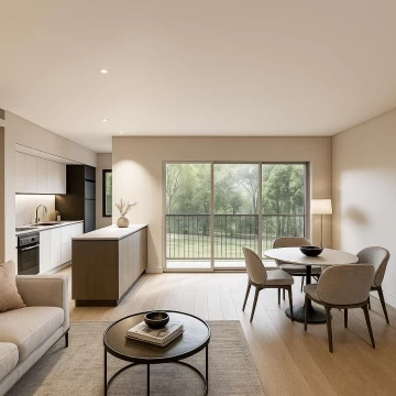 departamento 2 ambientes en venta en lujan centro desde el pozo con balcón y cochera Las moras 4