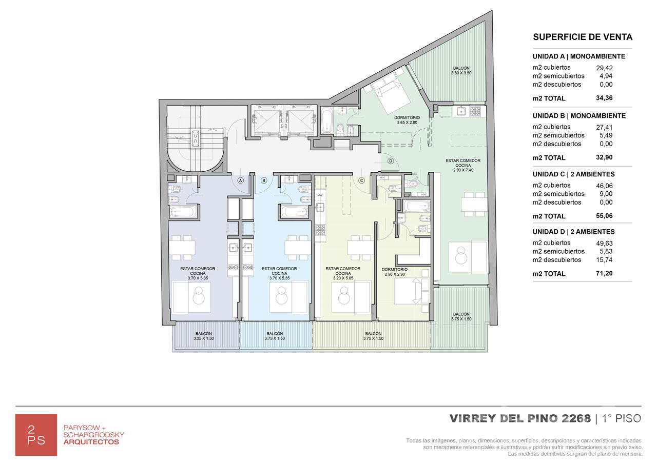plano planta piso 1