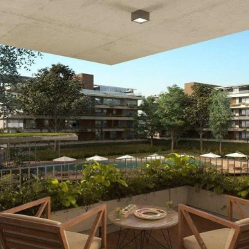 Departamento 2 ambientes Bosque Tortugas
