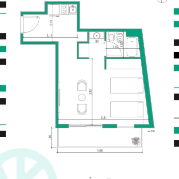 Departamento en Almagro