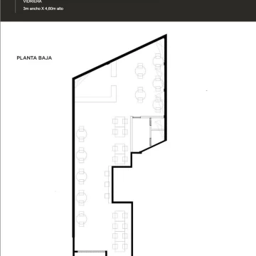 Local comercial en venta, apto gastronomico.