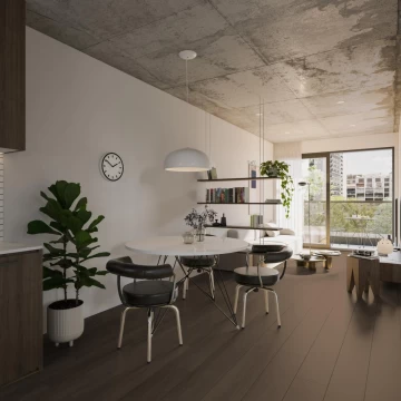 Studio divisible En edificio de Categoria Amenities Premium en Palermo