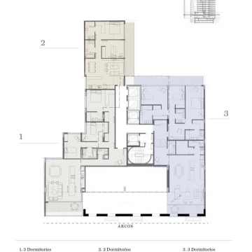 Venta departamento 4 ambientes con balcón en Belgrano