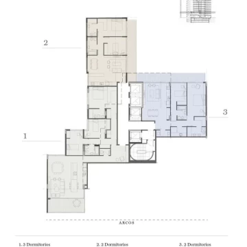 Venta departamento 3 ambientes con balcón en Belgrano