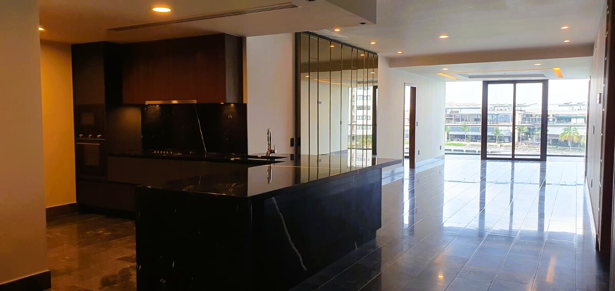 Departamento con finos acabados en Puerto Cancún