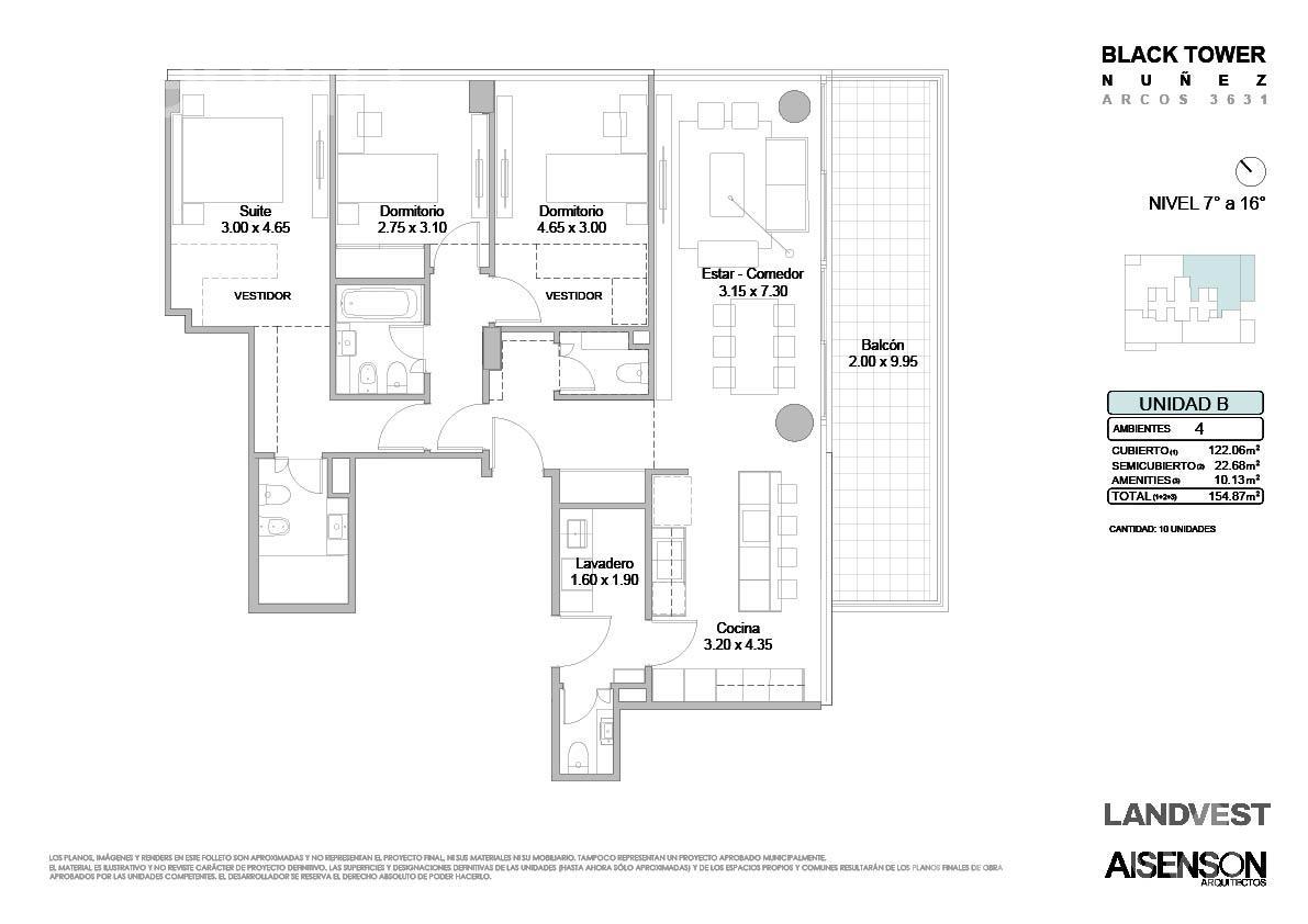 Departamento - Nuñez