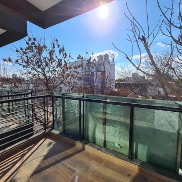Venta departamento Monoambiente balcon y azotea comun parrillero y ducha Escritura Echesortu Rosario
