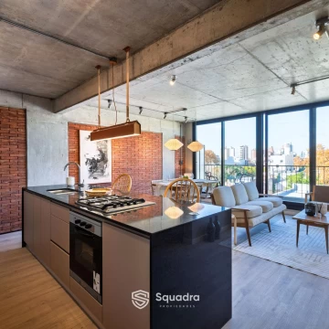 VENTA - Departamento 2 dormitorios con balcón corrido - Pichincha, Rosario.