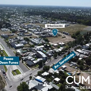 Lote en Barrio Garbin - calle Champagnat a 200 mts de Paseo Dean Funes - San Rafael, Mendoza
