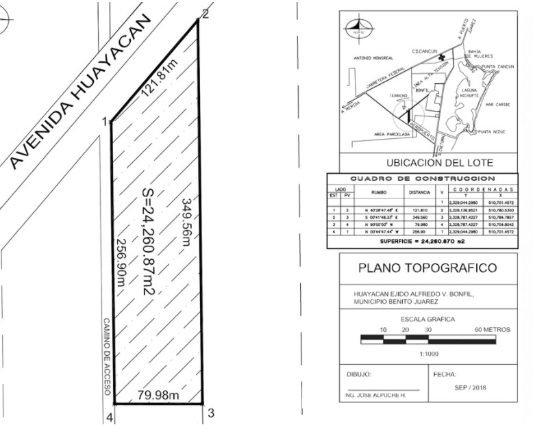 SE VENDE EN AV HUAYACAN LOTE COMERCIAL