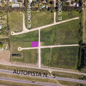 Terreno en venta en hosteria sur lujan con gas natural y asfalto sin expensas