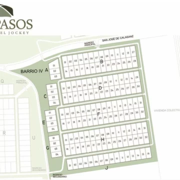Lote en Barrio Los Pasos 4 !