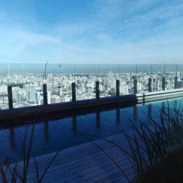 Alquiler Departamento 2 ambientes tipo loft en Quartier del Bajo, con cochera y amenities