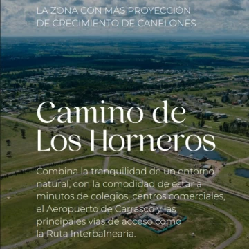 VENTA TERRENO OLIVOS CANELONES