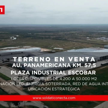 Parque Industrial en Venta - Escobar