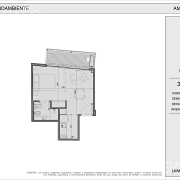 Departamento - Colegiales