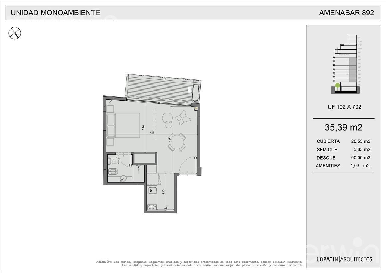 Departamento - Colegiales