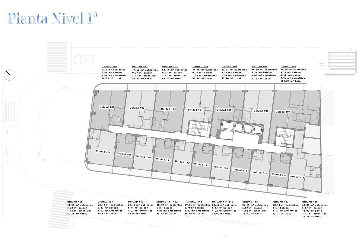 plano planta piso 1