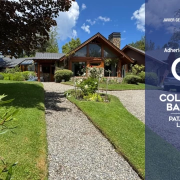 VENTA Casa 250 m2 Lote de 2300 m2 con Piscina Climatizada Barrio Paseo Del Cipres Villa La Angostura