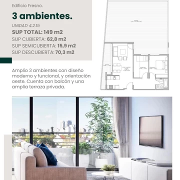 Departamento - Caballito