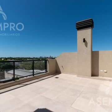 VENTA MONOAMBIENTE A ESTRENAR CON BALCÓN TERRAZA Y VISTA PANORÁMICA - VILLA URQUIZA