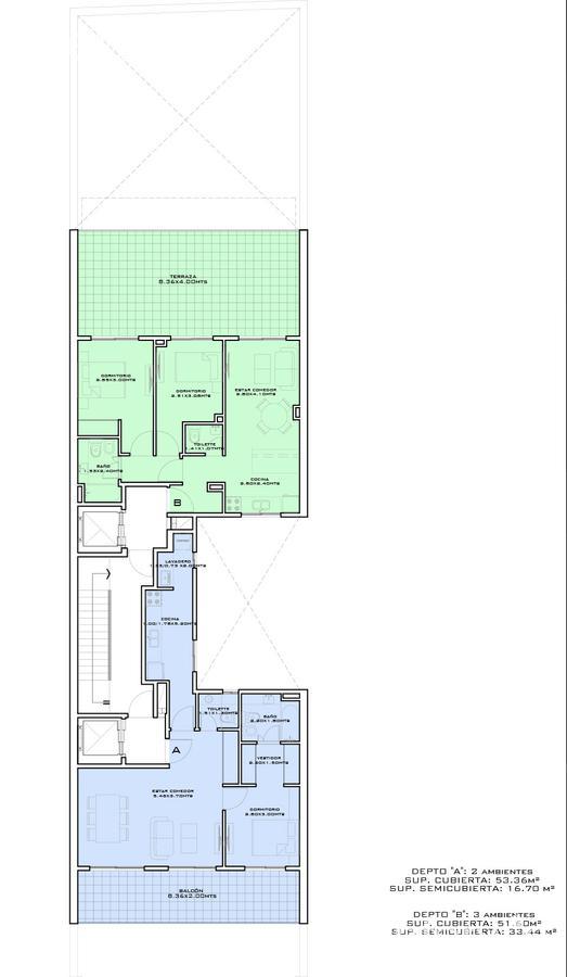 plano planta piso  9