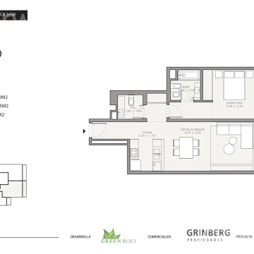 Departamento - Palermo Hollywood
