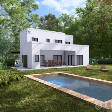 Casa a estrenar en Barrio San Matias con pileta A3 PG