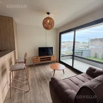 Apartamento en alquiler de 1 dormitorio en edificio  Postal Carmelo