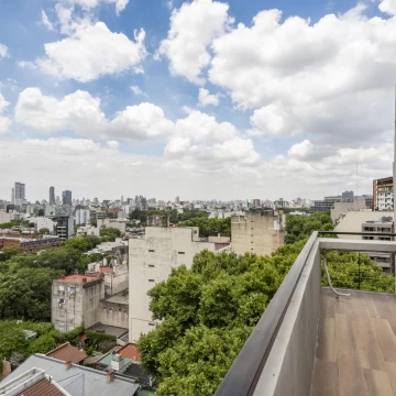 A estrenar - Departamento Dúplex de 2 ambientes en Venta con Amplios Balcones Aterrazados- Chacarita