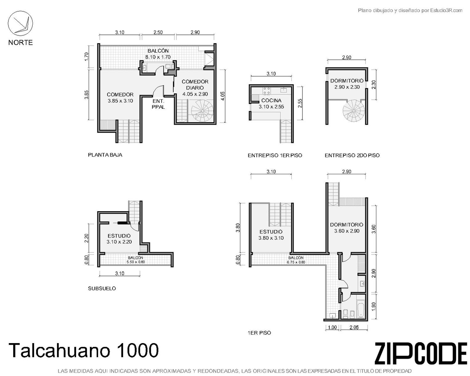 Departamento de 3 dormitorios en Recoleta, foto 3