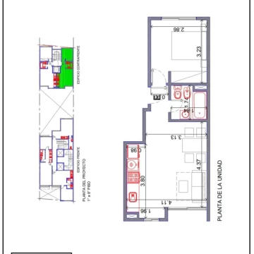 VENTA DEPARTAMENTO 2 AMBIENTES COCHERA EN CONSTRUCCION HAEDO
